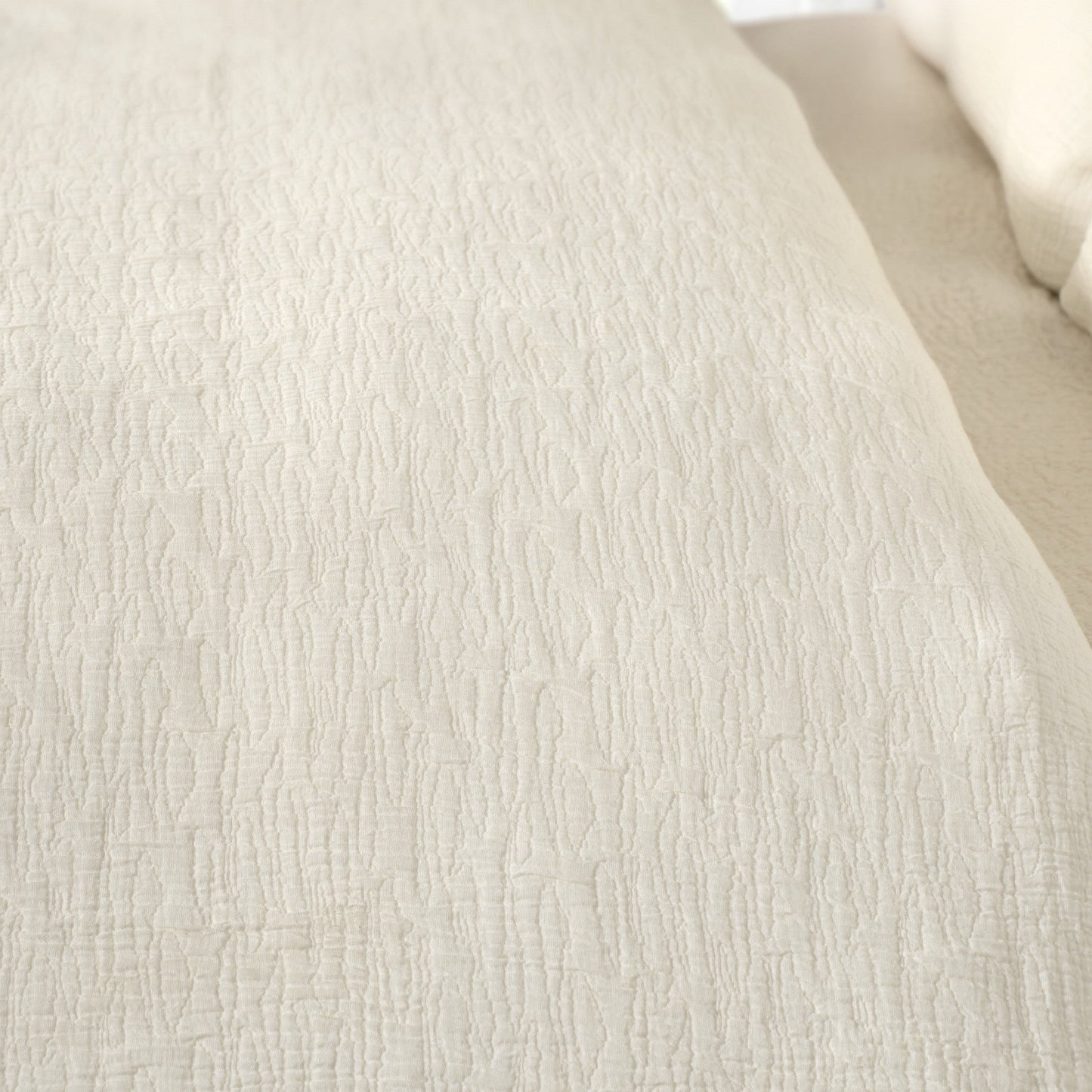 Housse de couette unie naturel Lionel
