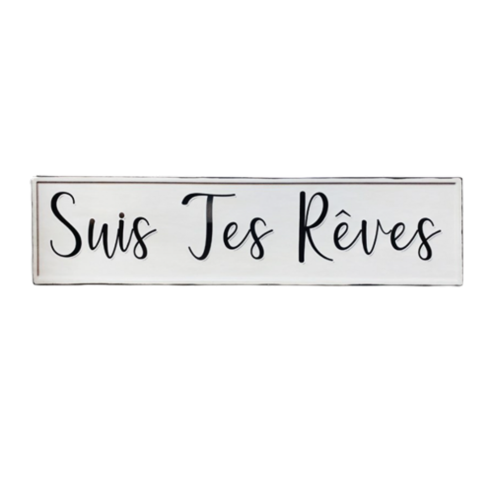 Affiche Métal Suis Tes Rêves