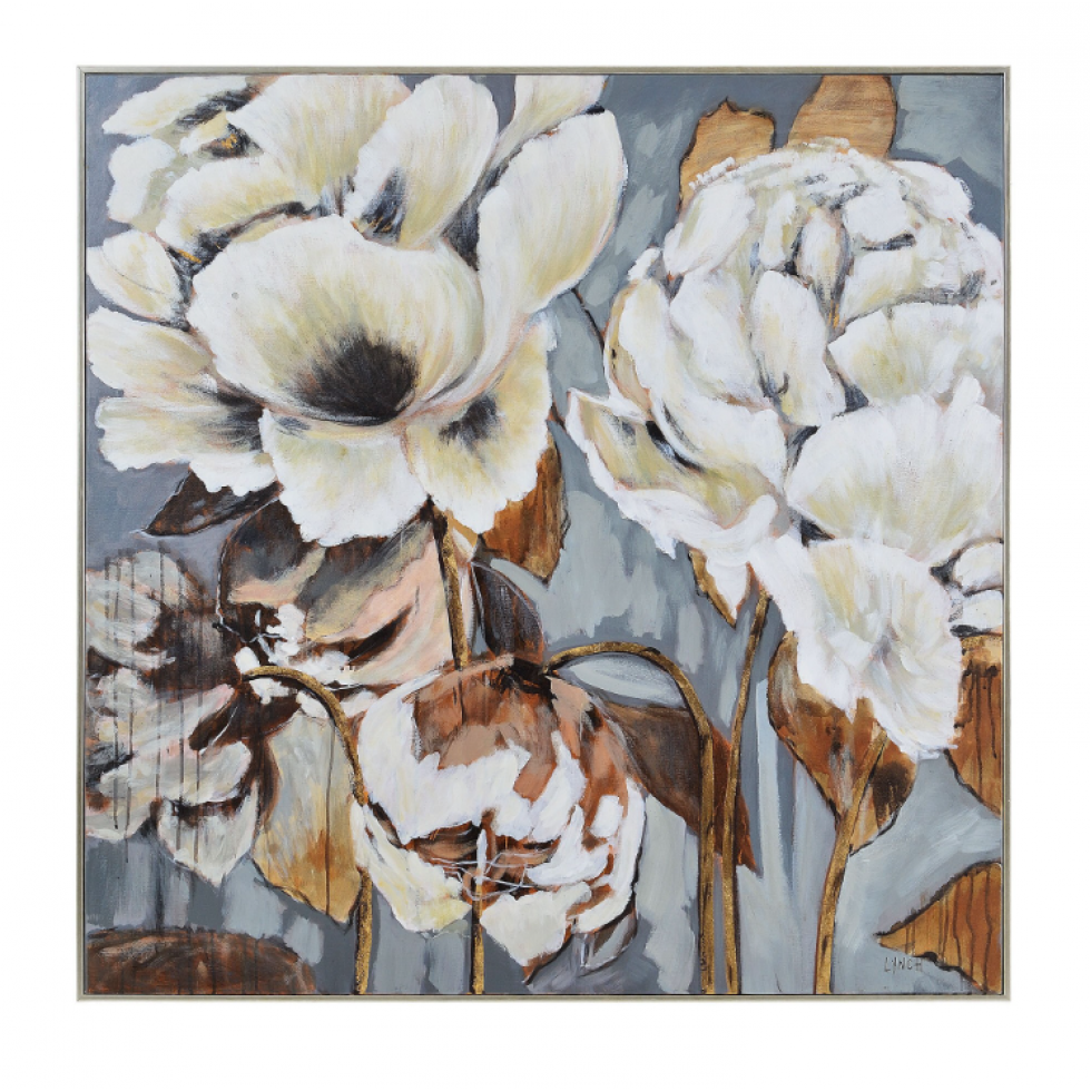 Cadre Fleurimont – Élégance Florale Murale