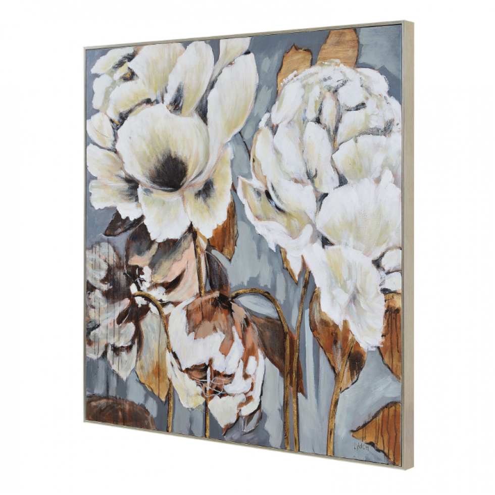 Cadre Fleurimont – Élégance Florale Murale