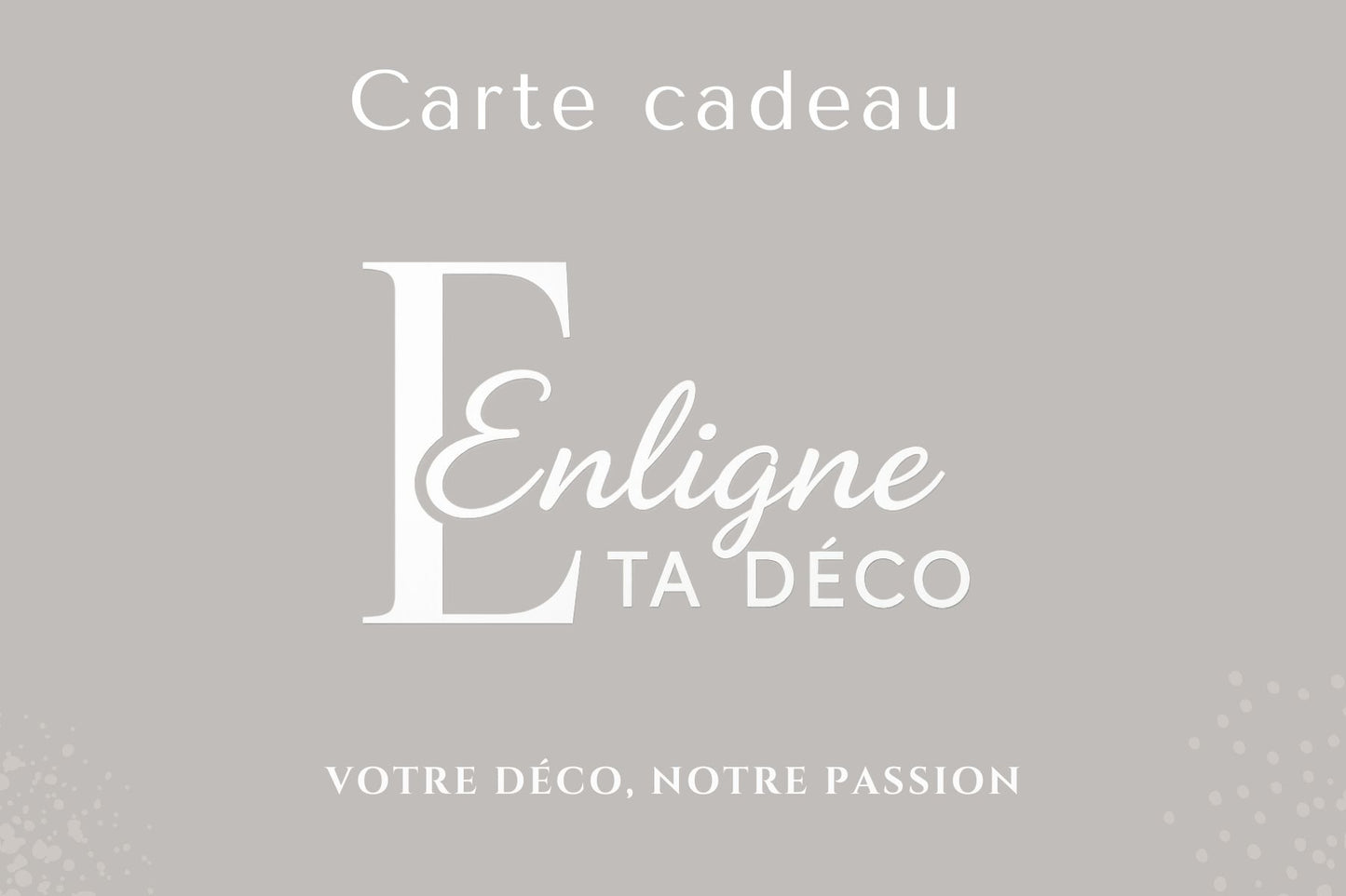 Carte Cadeau