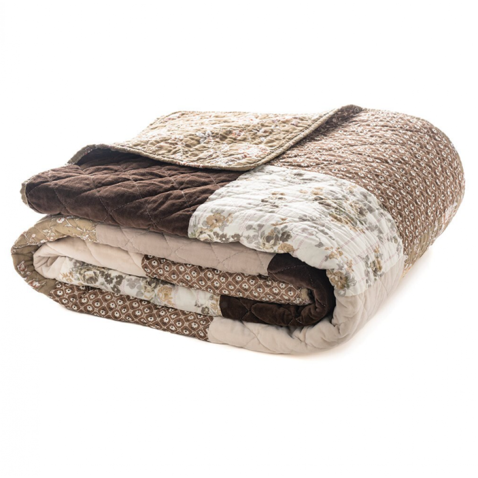 Courtepointe Gratitude Brunelli – Patchwork vintage