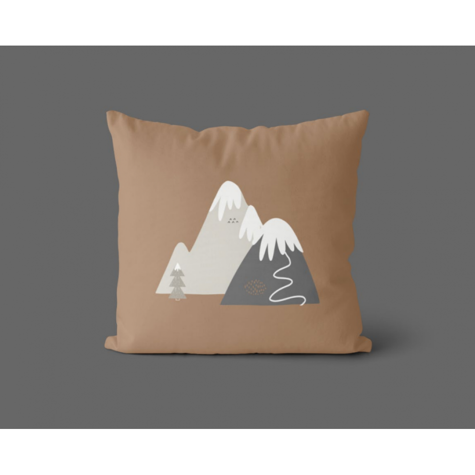 Baby Cushion – Snowy Night