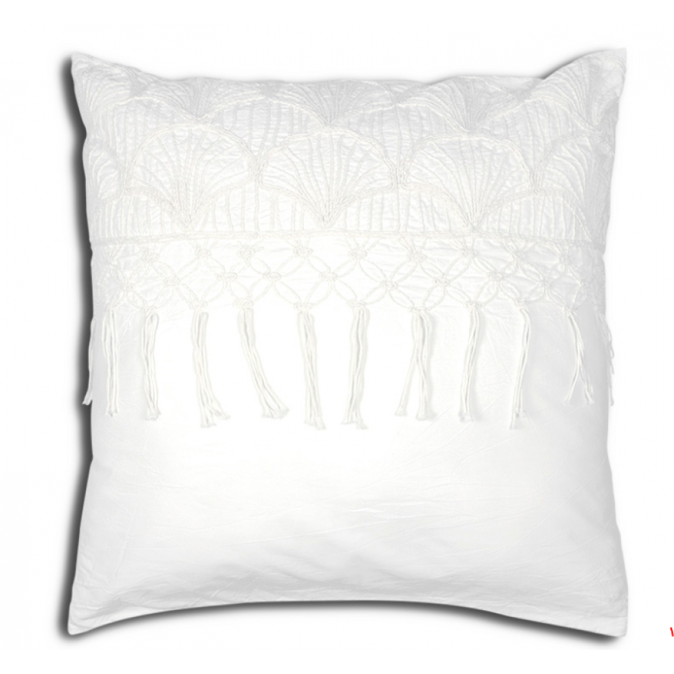 Coussin Euro Riad – Bohème à Franges