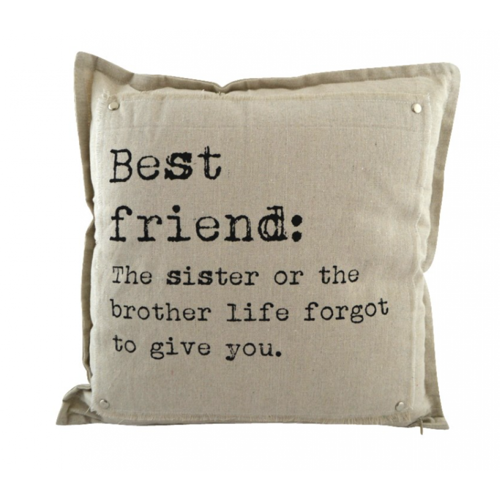 Coussin Meilleur(e) Ami(e)