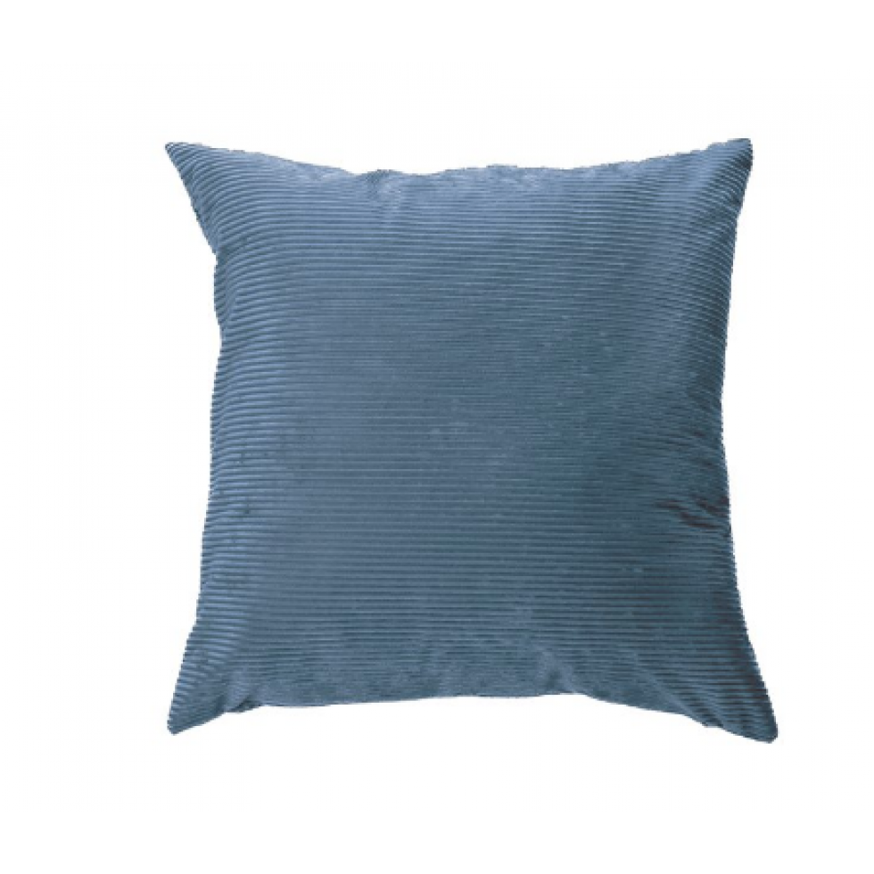 Corduroy Blue Corduroy Cushion