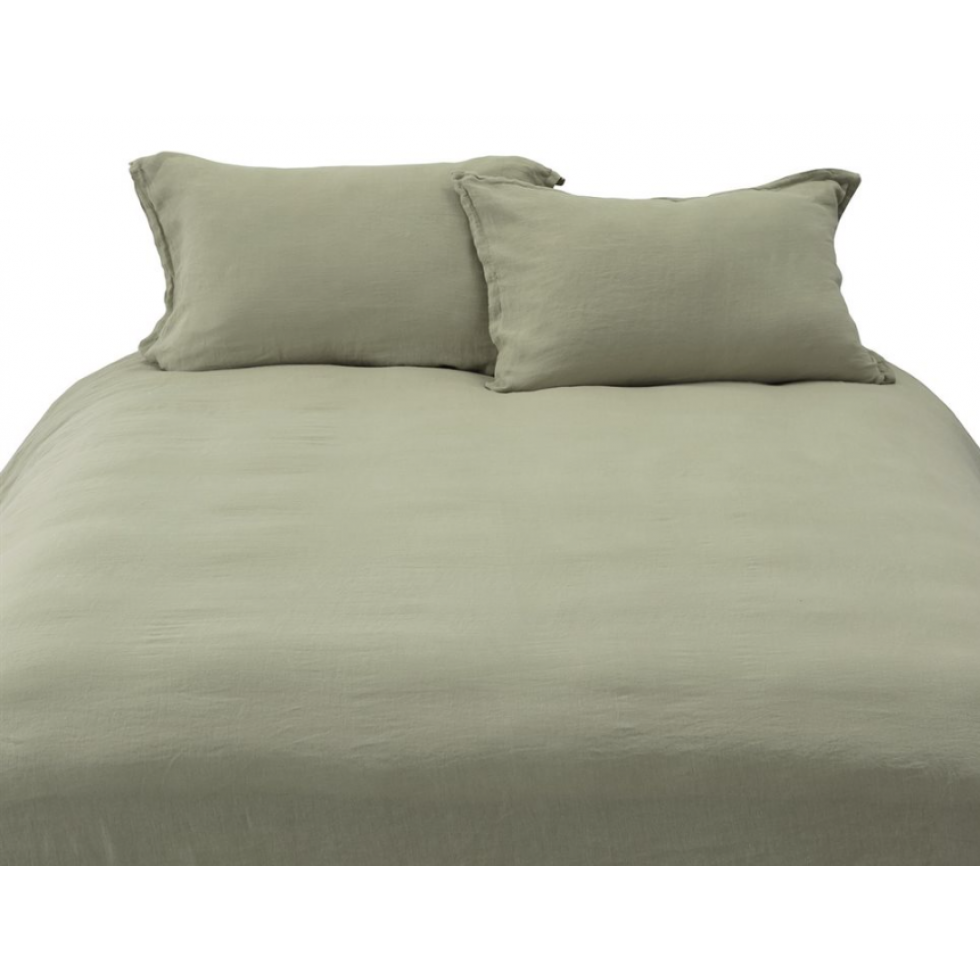 Sage Linen Duvet Cover