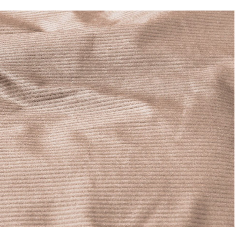 Taupe Coffee Corduroy Duvet Cover