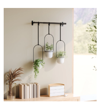 Jardinière suspendue murale