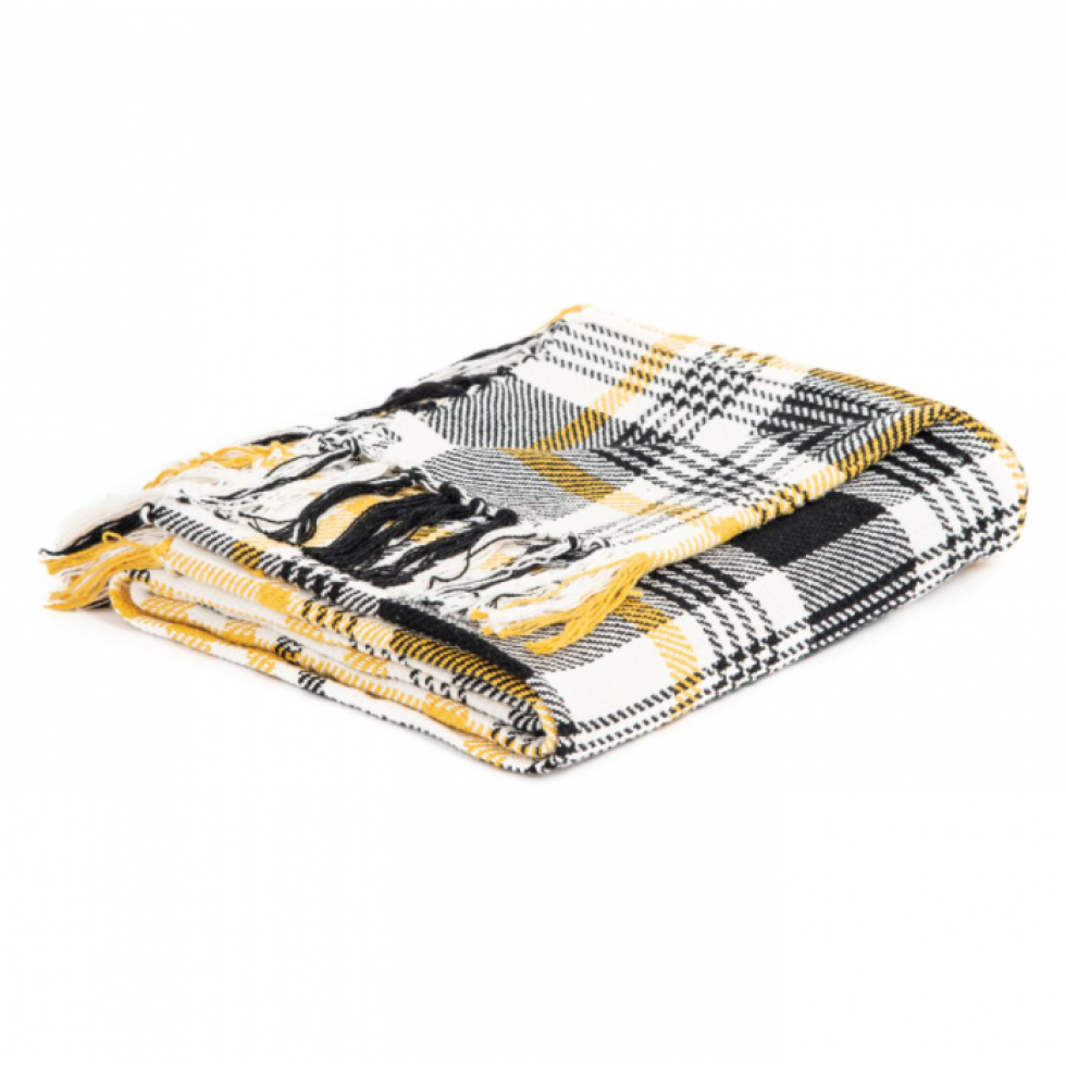 Ingrid Plaid Throw