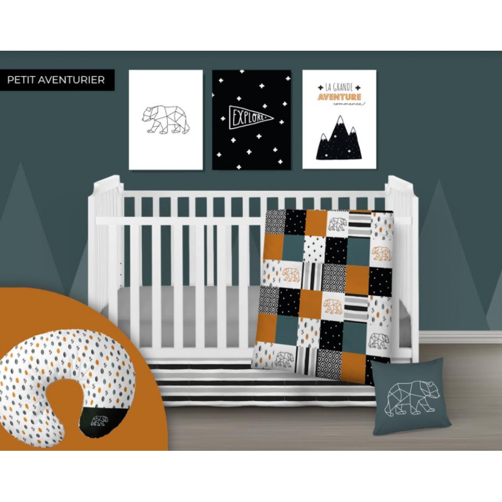 Little Adventurer Baby Bedding – Expedition Softness