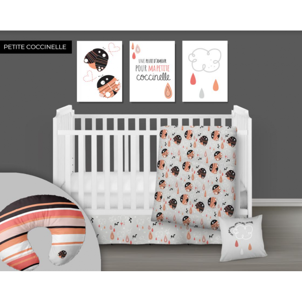 Little Ladybug Baby Bedding – Rain of Love