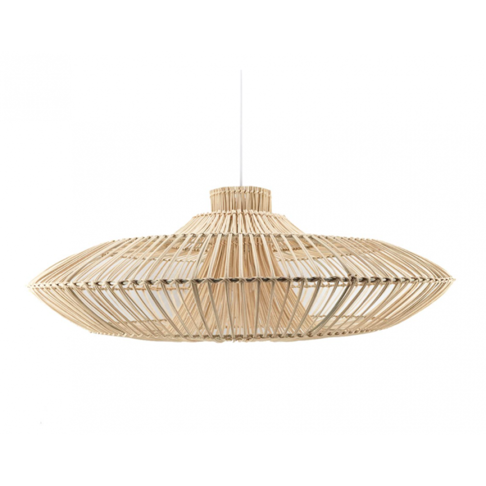 Luminaire Rotin Bogor – Suspension Design Naturel
