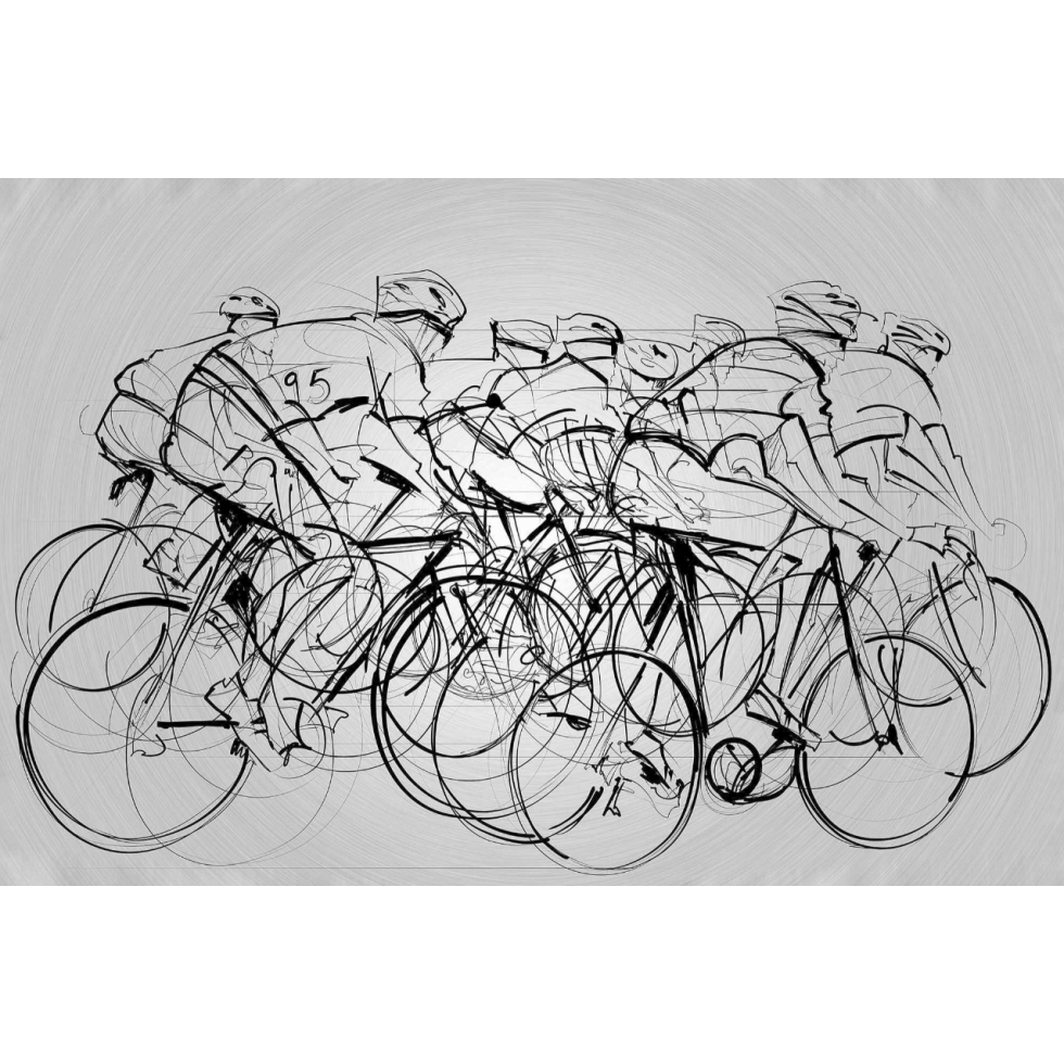 Bike Race Mural
