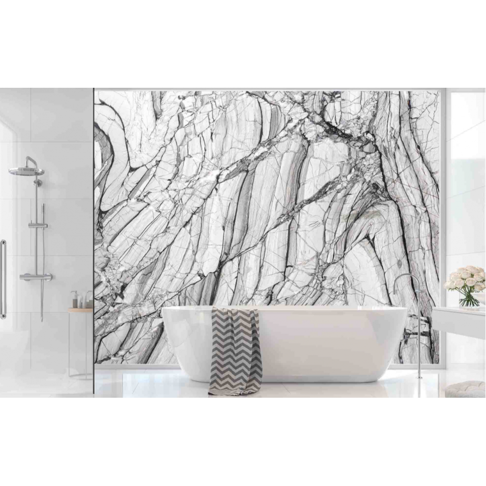 Grey Marble Mural
