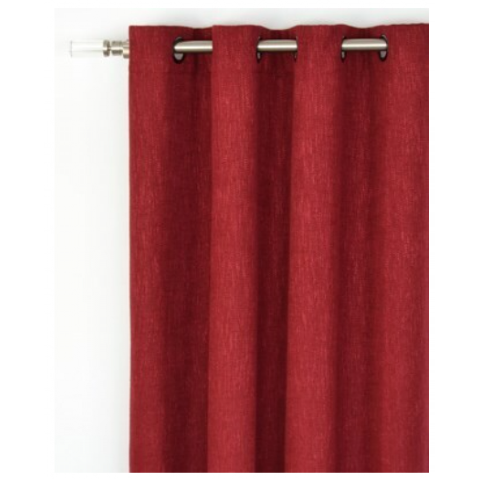 Elegant and Vibrant Berry Red Curtain