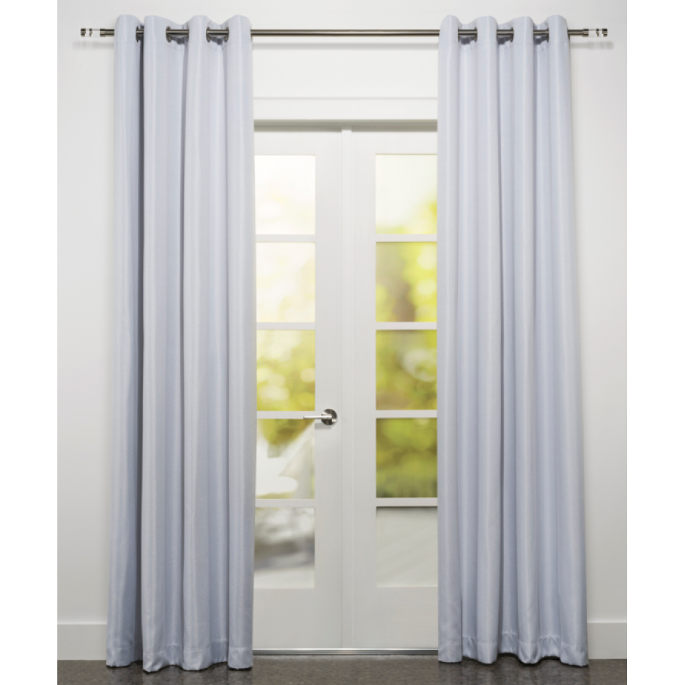 White Curtain Elegant Purity