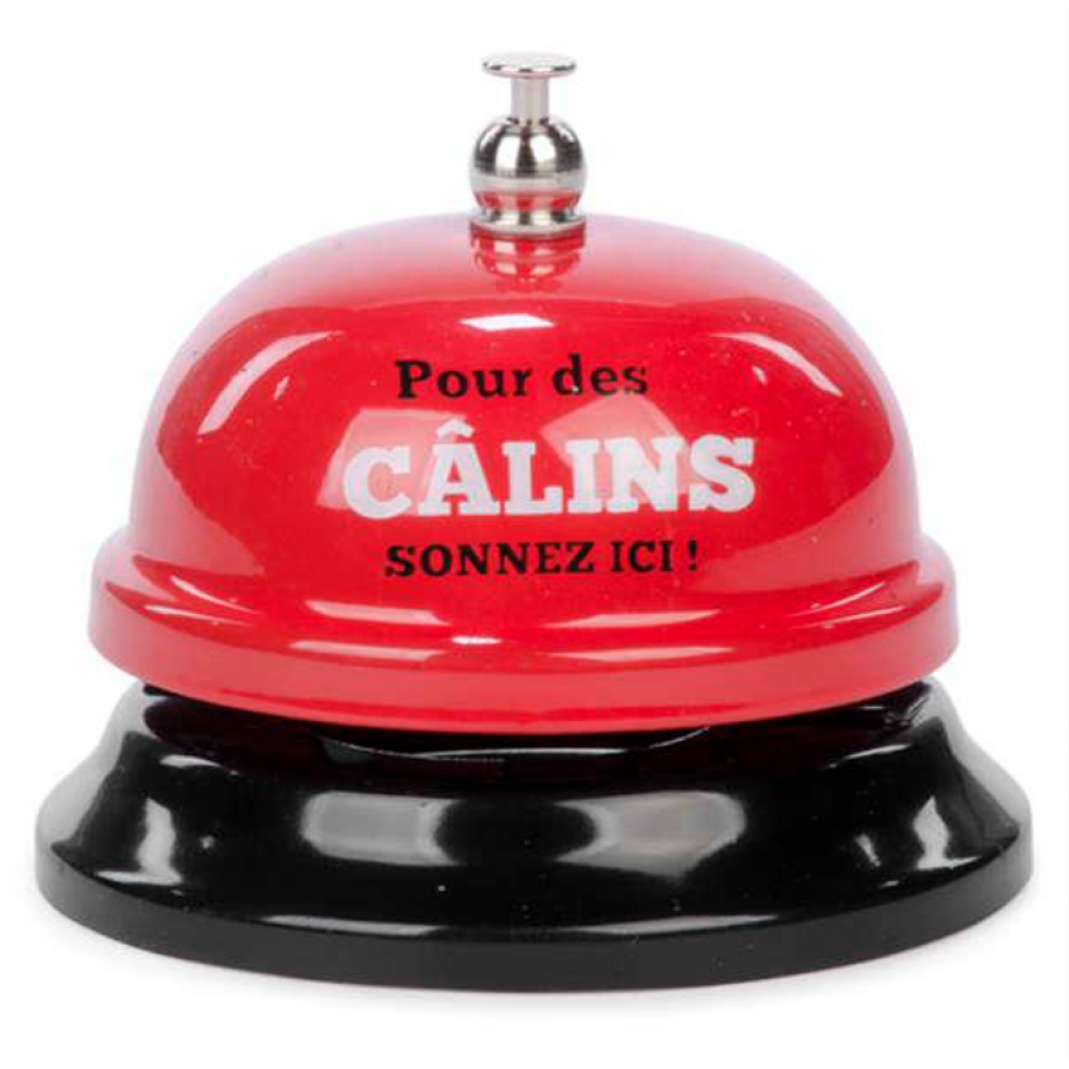 Sonnette Humoristique "Pour des Câlins"