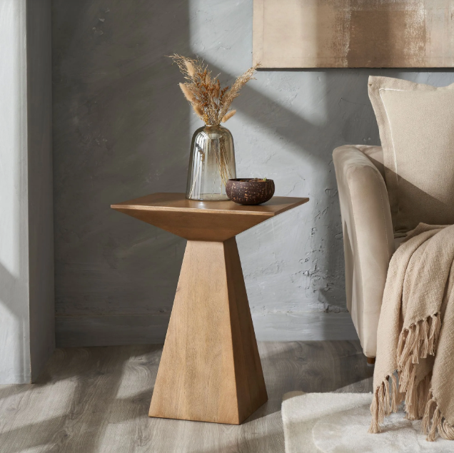 Table d’appoint bois manguier