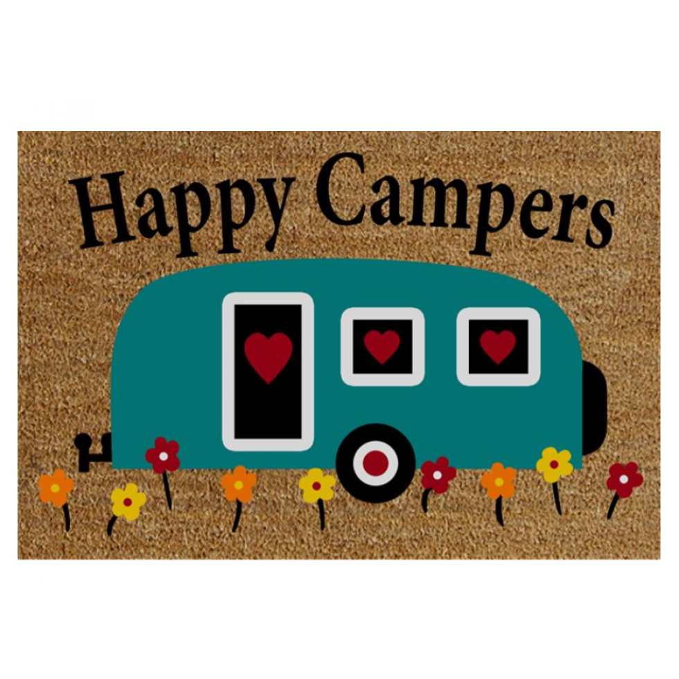 Happy Campers Entrance Mat
