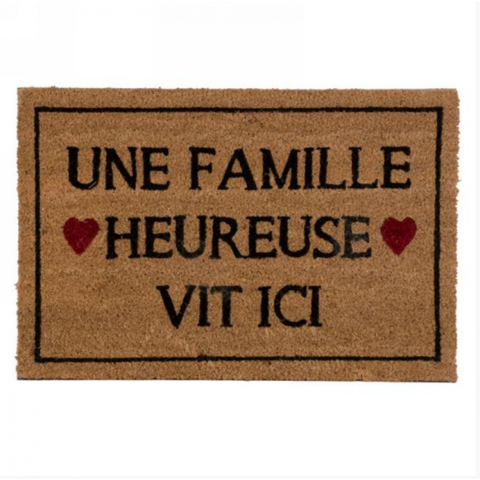 Happy Family Entrance Mat