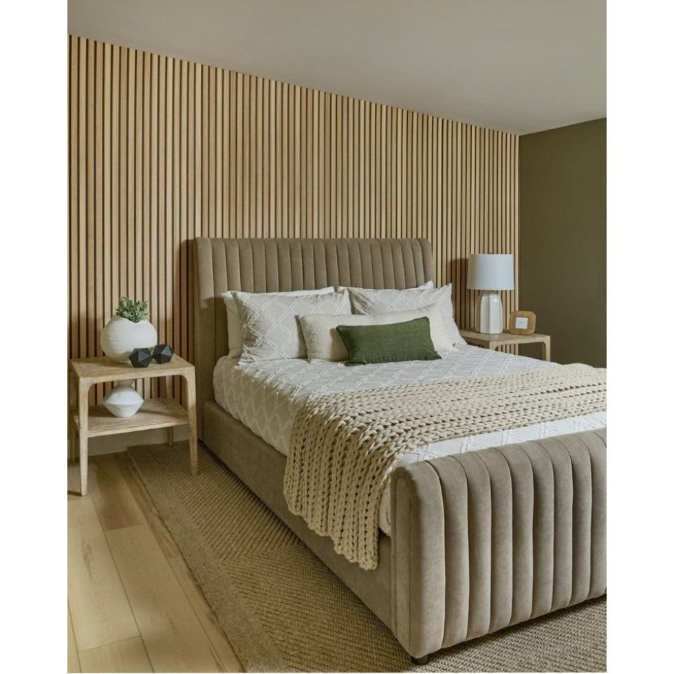 Murale Tasseaux Bois Naturel – Élégance Scandinave