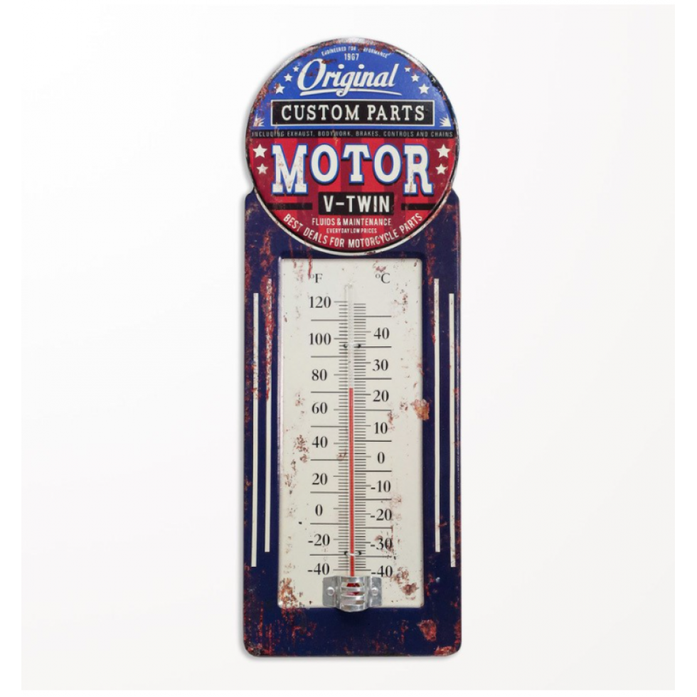 Thermomètre Mural Motor Vintage