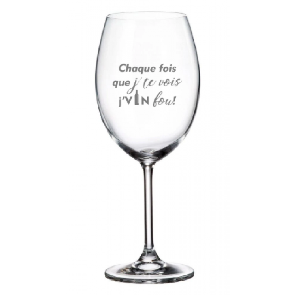Wine Glass – Every Time I See You I Go Crazy