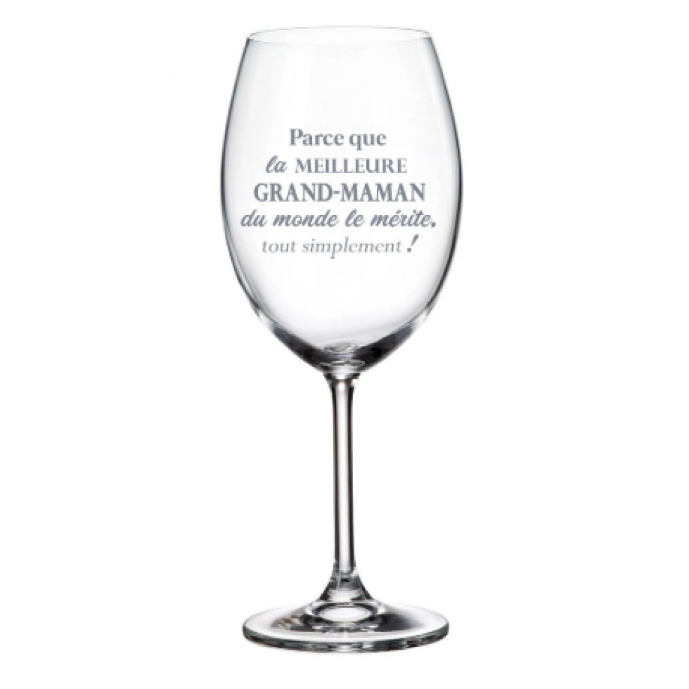 Wine Glass – Because Grandma