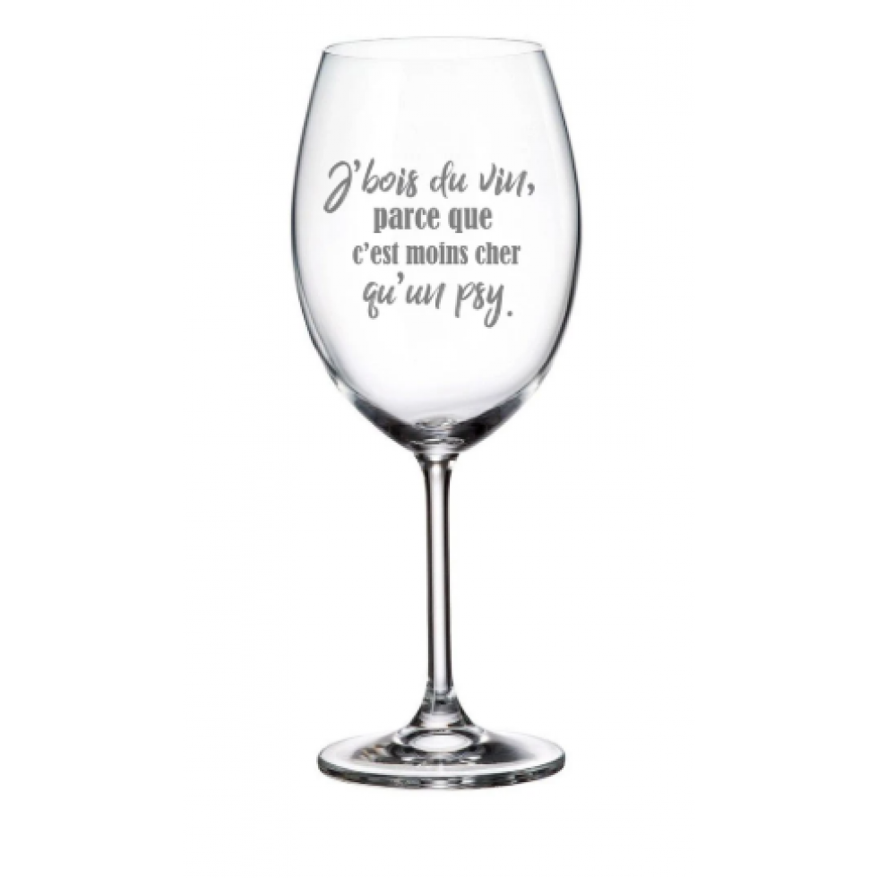Wine Glass – It’s Cheaper Than a Shrink