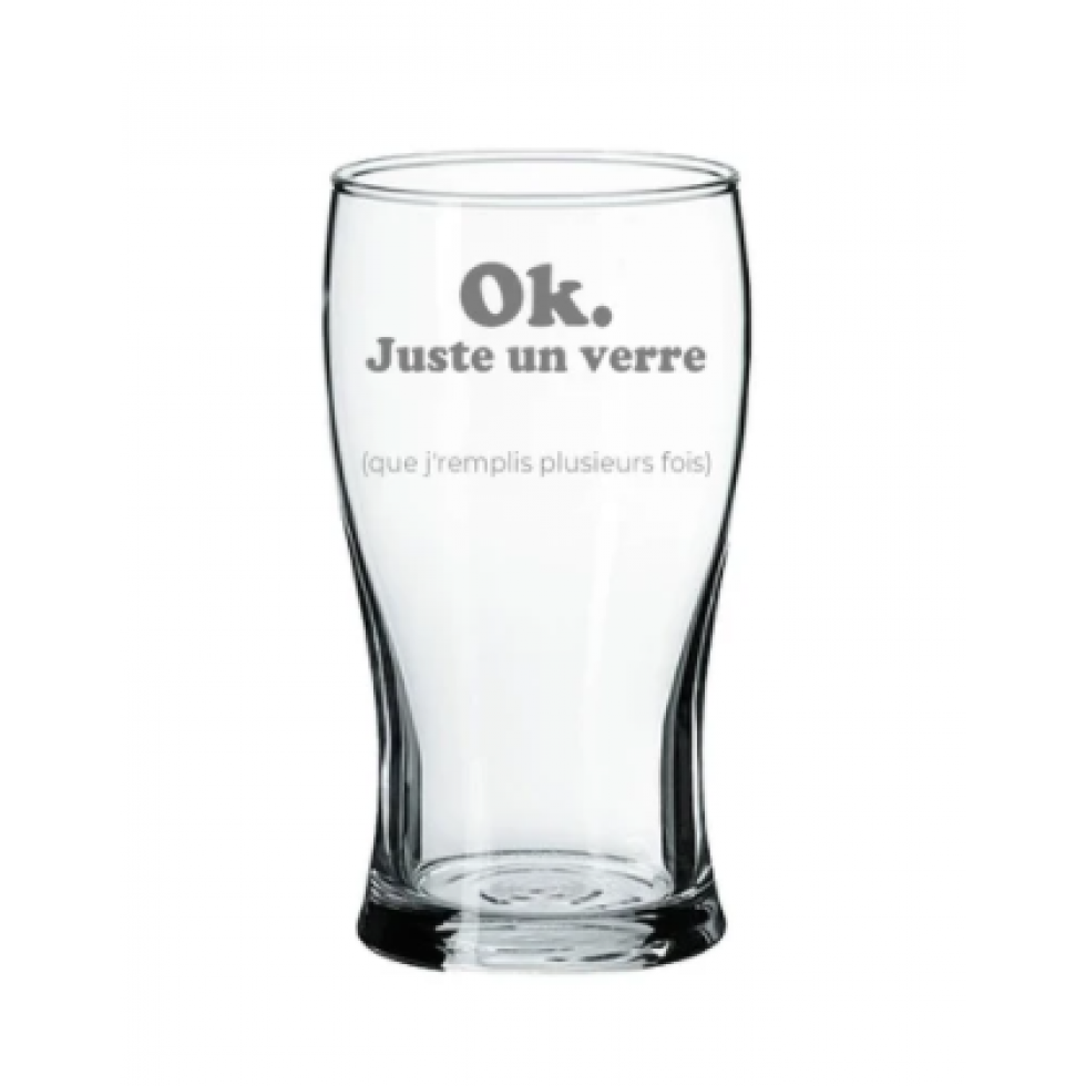 Verre à Bière – Juste Un Verre