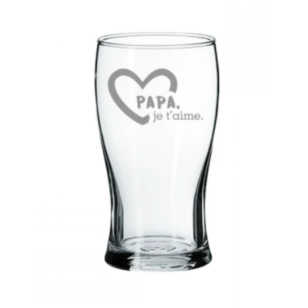 Beer Glass – Dad, I love you