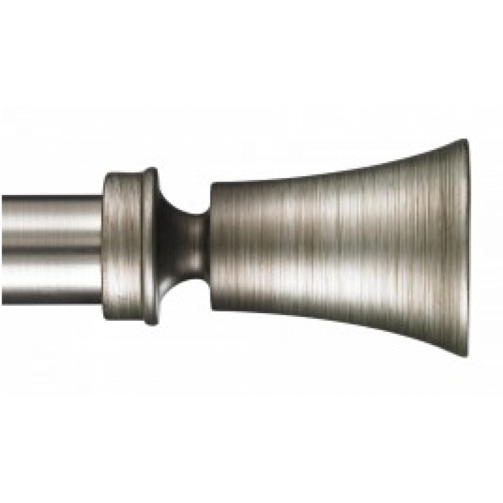 Tama curtain pole with modern conical tip