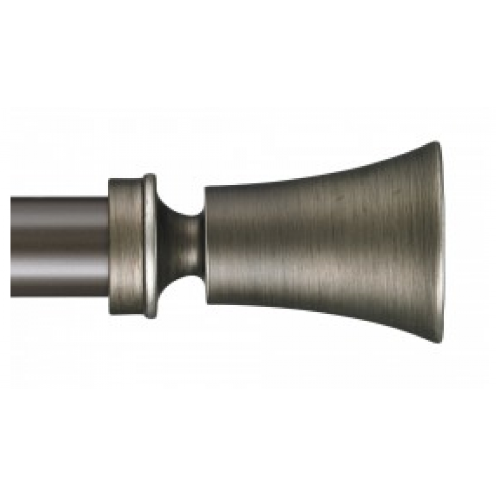 Tama curtain pole with modern conical tip