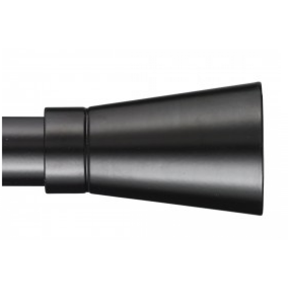 Linea curtain pole with a sleek design