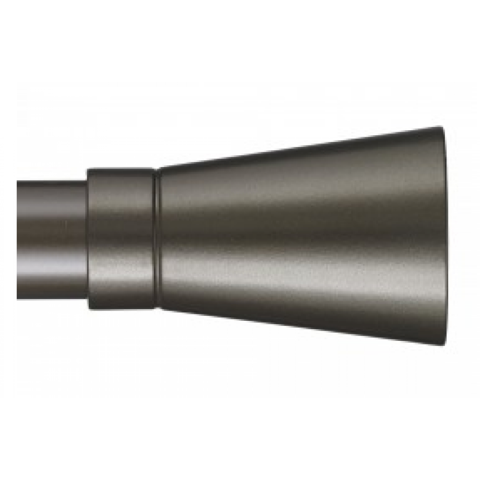 Linea curtain pole with a sleek design