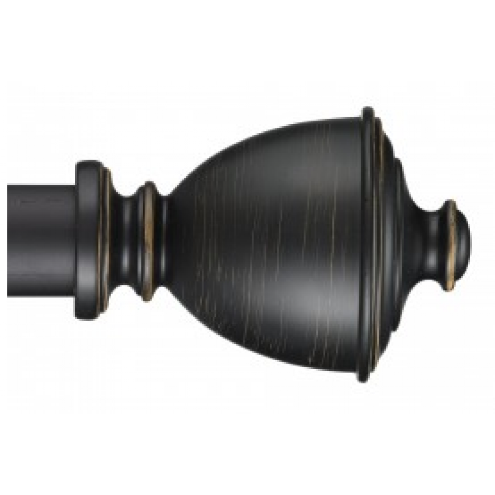 Muskoka Curtain Pole Antique Finish