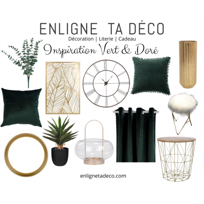 Inspiration Déco Vert Et Doré