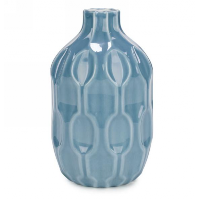 Vase Bleu Texturé