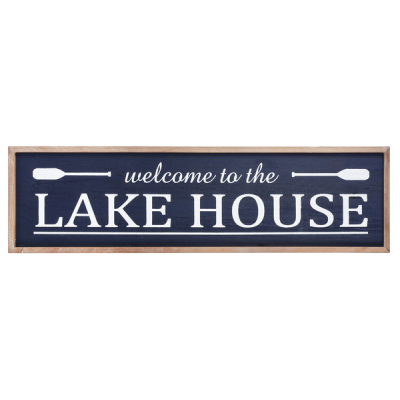 Cadre Welcome To The Lake House
