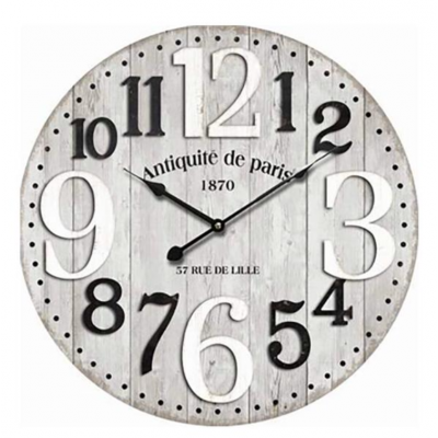Horloge Grise Antique De Paris
