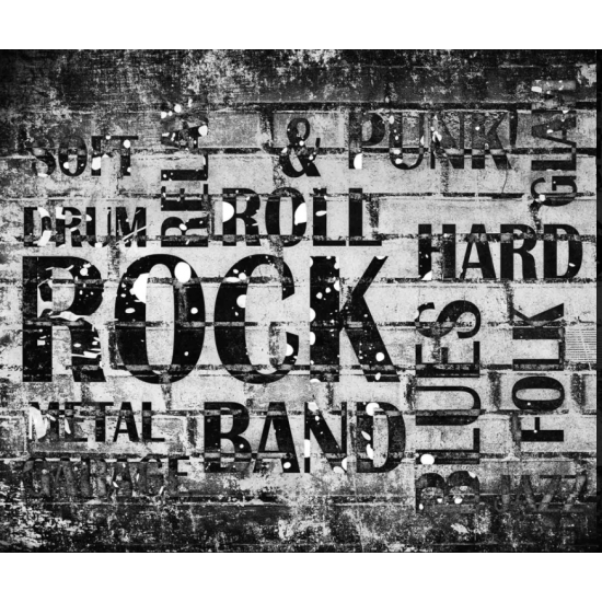 Murale Musique Hard Rock