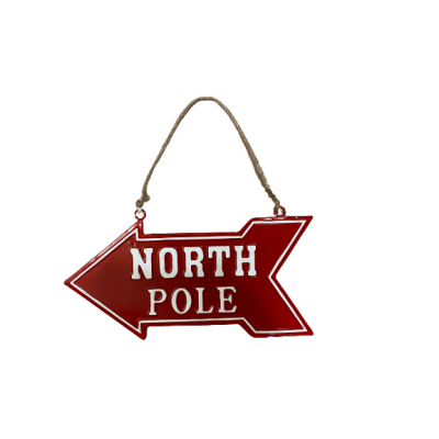 Affiche Métal North Pole