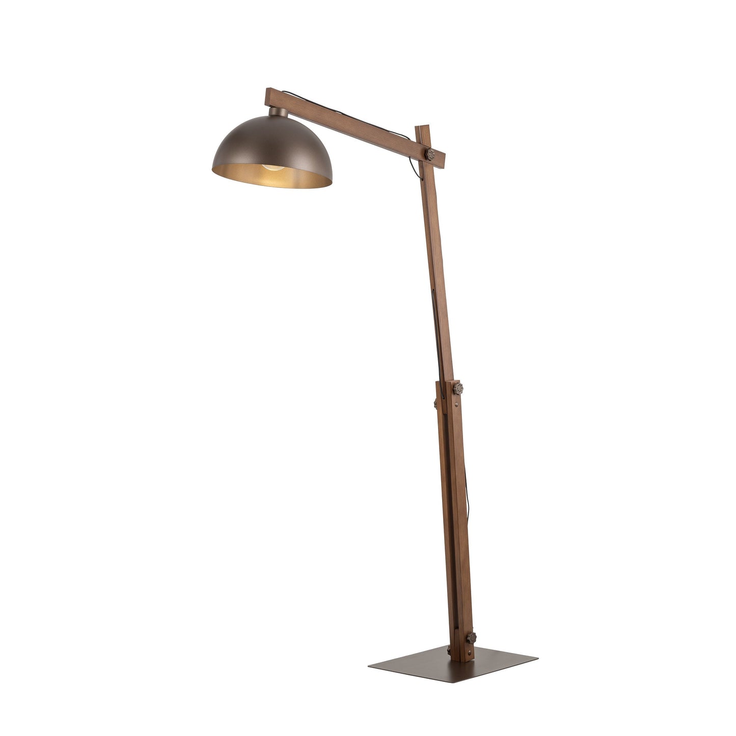 Lampadaire scandinave marron OSLO