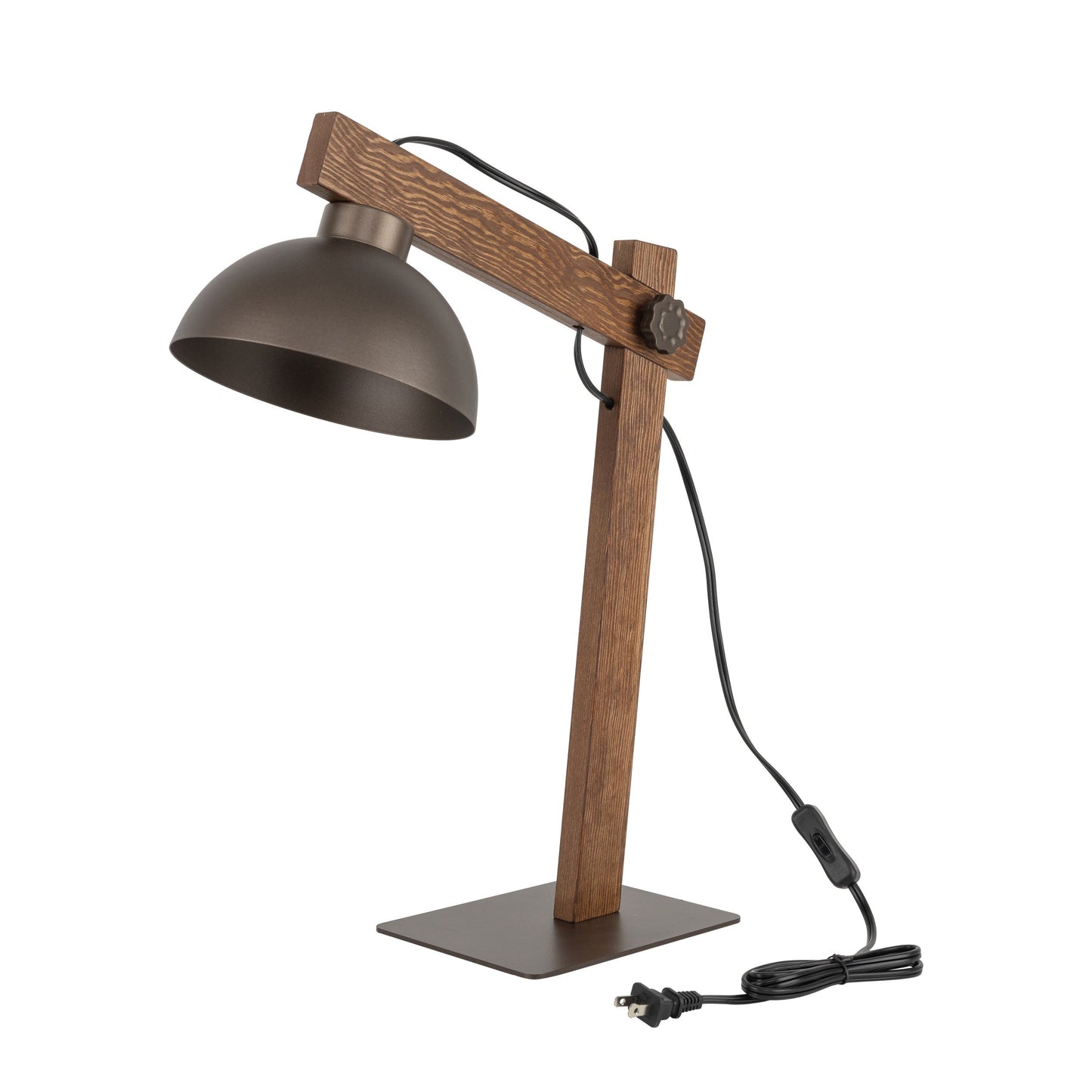 Lampe de nuit scandinave marron OSLO