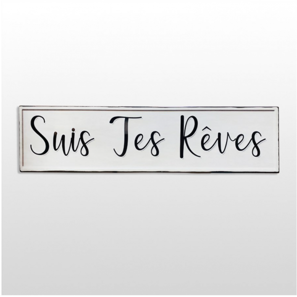Affiche Métal Suis Tes Rêves