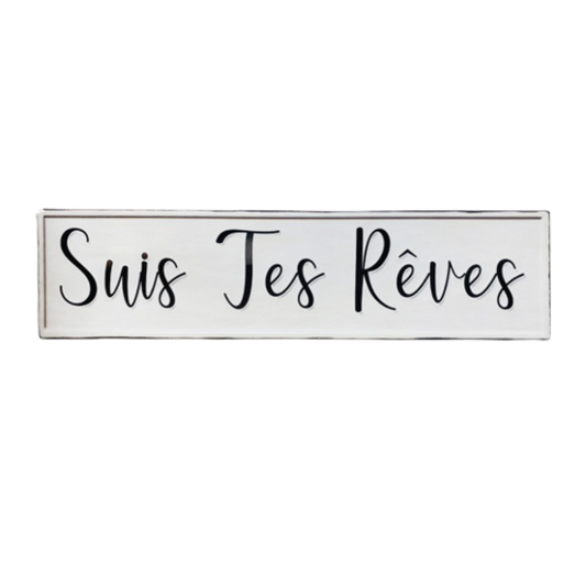 Affiche Métal Suis Tes Rêves