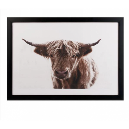 Cadre Vache Highland – Rustique Chic Unique