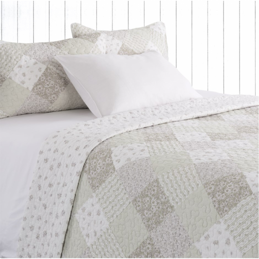 Courtepointe Josianne Brunelli – Patchwork vintage floral
