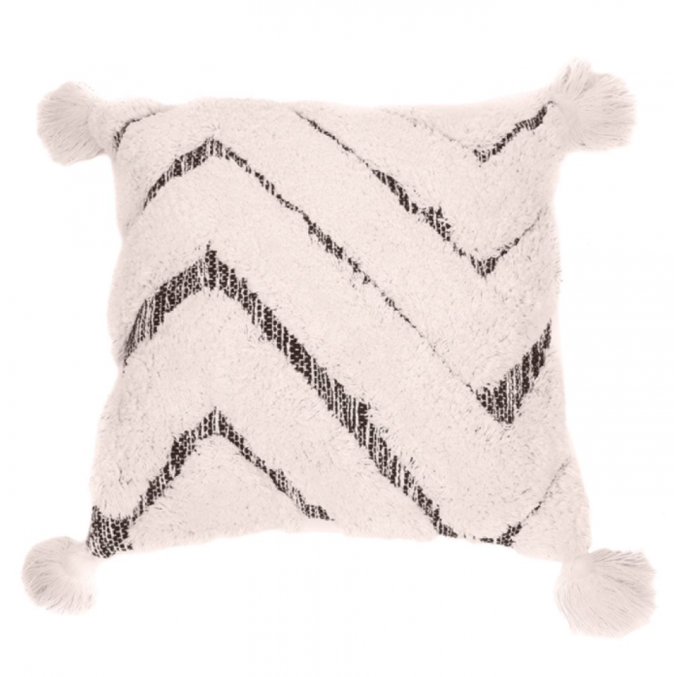 Coussin Gris et Blanc – Look Moderne et Douillet